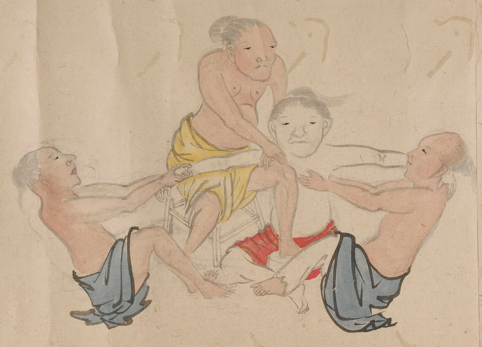 A chiropractor treating a patient. Taken from a emakimonos, or horizontal scroll, in the Shijo style. Asian Collection Keywords: Therapeutics; Asian Continental Ancestry Group; Str. Teaching the job in a chiropractic practice: a checklist