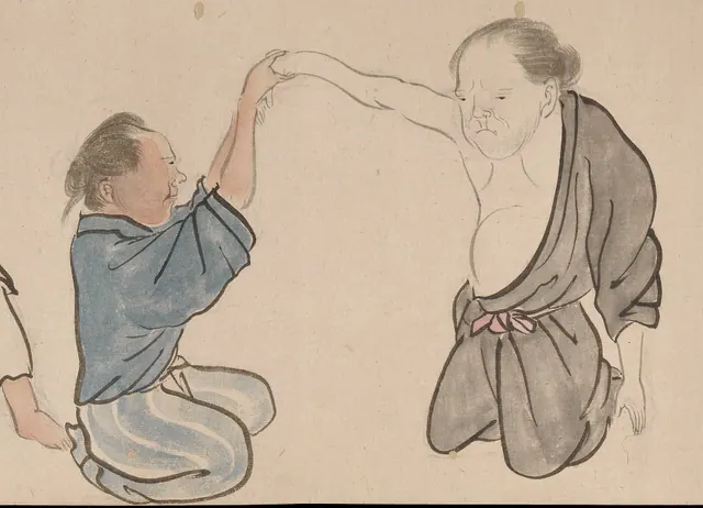 A chiropractor treating a patient. Taken from a emakimonos, or horizontal scroll, in the Shijo style. Asian Collection Keywords: Therapeutics; Asian Continental Ancestry Group; Str. Chiropractic practice plan: what to include