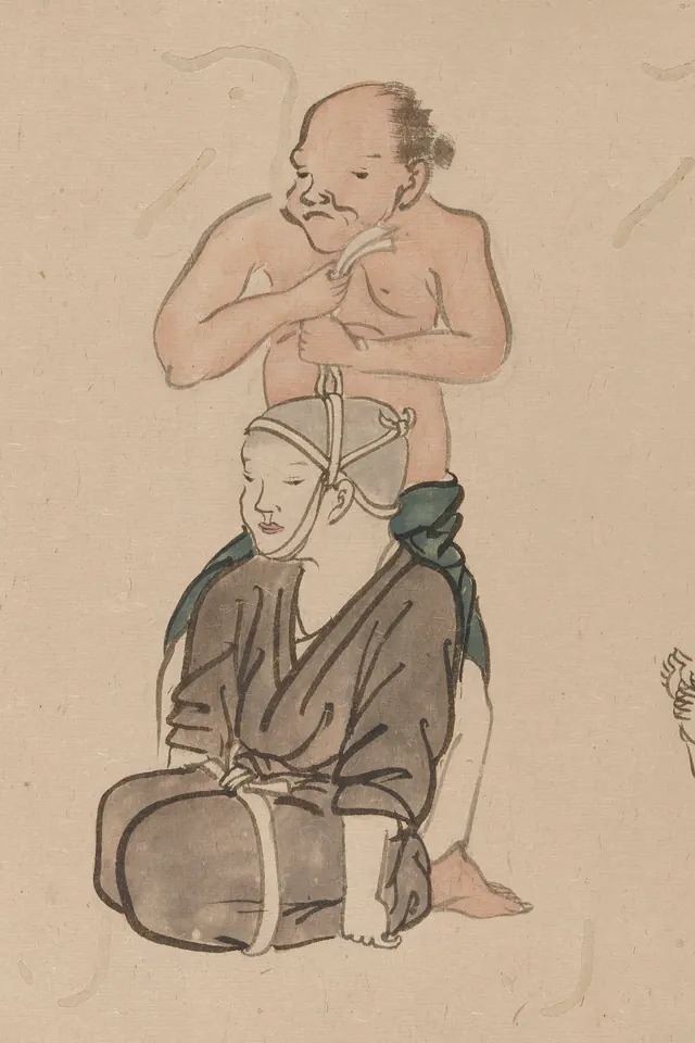 A chiropractor treating a patient. Taken from a emakimonos, or horizontal scroll, in the Shijo style. Asian Collection Keywords: Therapeutics; Asian Continental Ancestry Group; Str. Chiropractic practice SOP checklist for daily operations