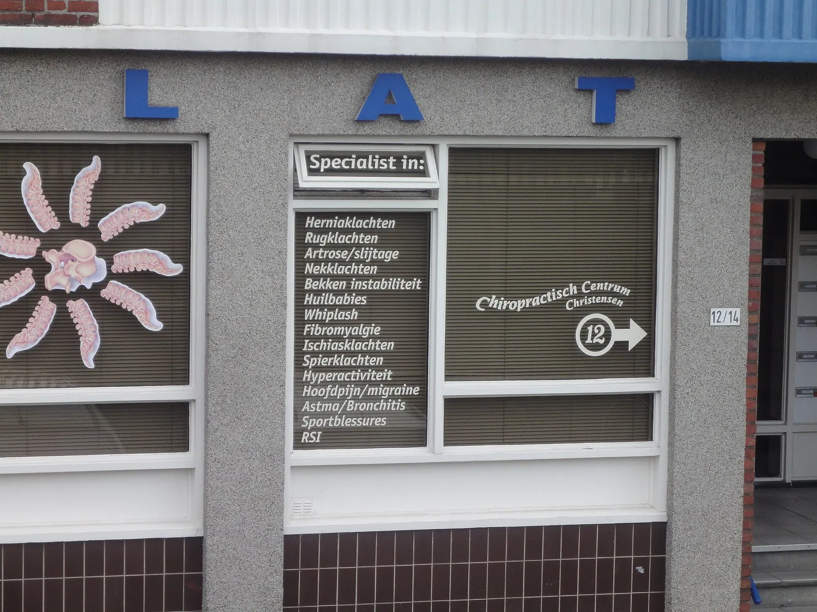 A chiropractor in Groningen, advertising his treament to relieve astma, ADHD and back pains. How to Bill MVA Chiropractic Claims in Ontario
