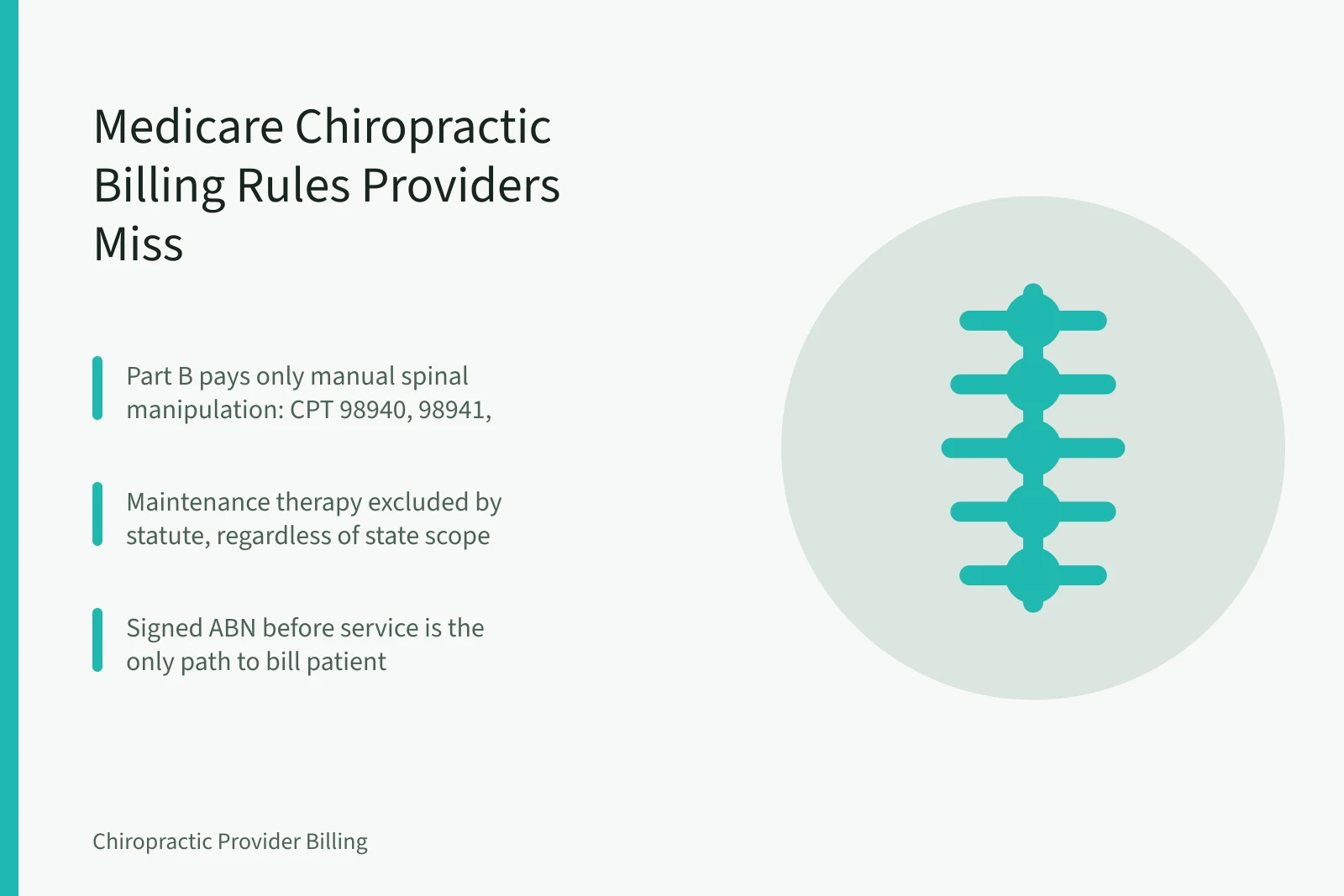 Claiborne Avenue, Uptown New Orleans, 23 April 2025 - Chiropractor. Medicare Chiropractic Billing Rules Most Providers Get Wrong